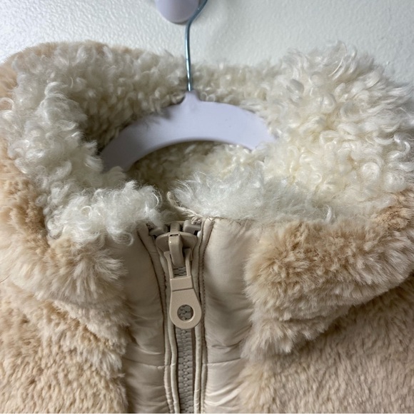 OOF Wear Faux Fur Zip Up Heavy Oversized Jacket Size 38 / XS - Picture 4 of 11